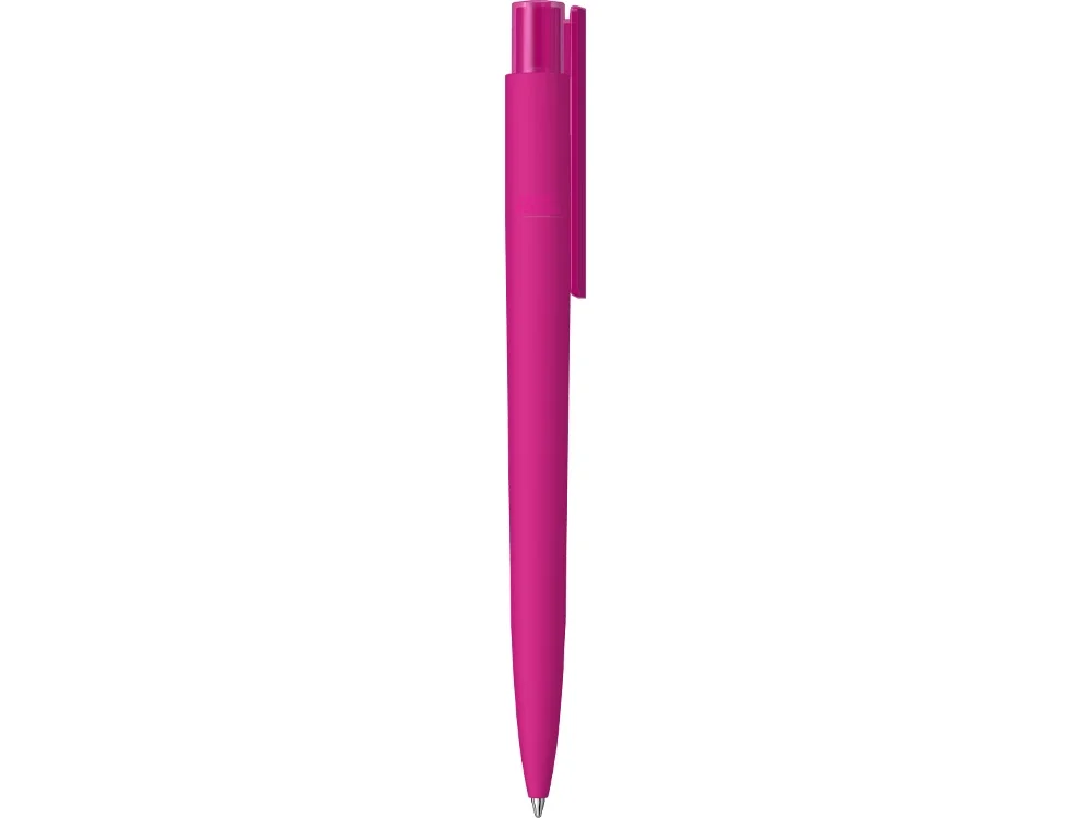 Ручка шариковая RECYCLED PET PEN PRO K transparent GUM soft-touch розовый - фото 2