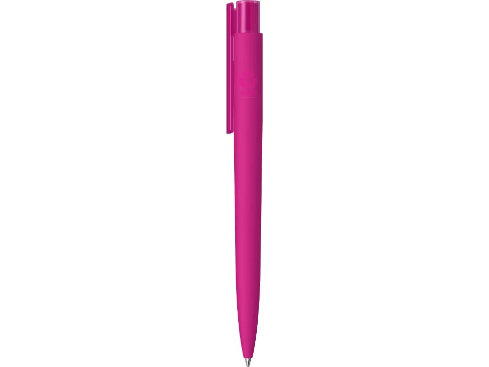 Ручка шариковая RECYCLED PET PEN PRO K transparent GUM soft-touch розовый - фото 3