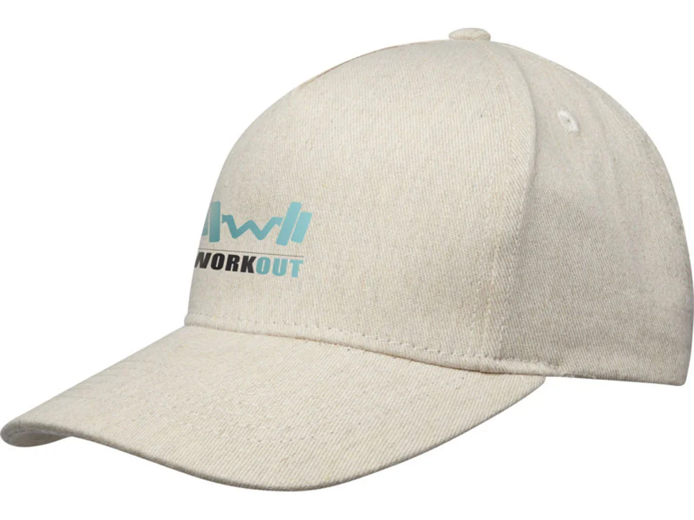 Кепка из переработанных материалов Onyx бежевый - фото 6