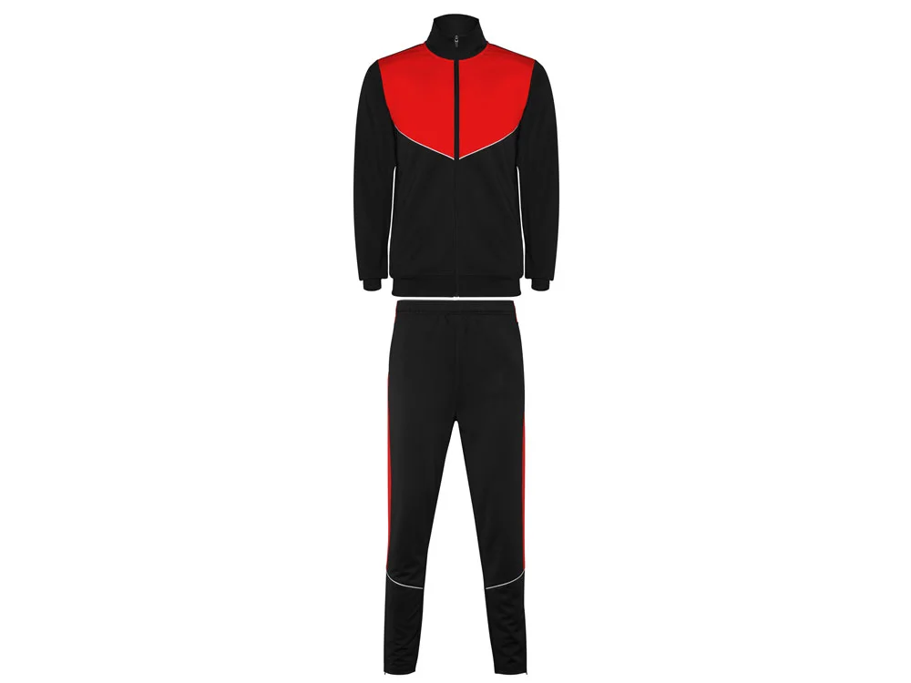 Спортивный костюм Evans мужской черный/красный 2XL - фото 1