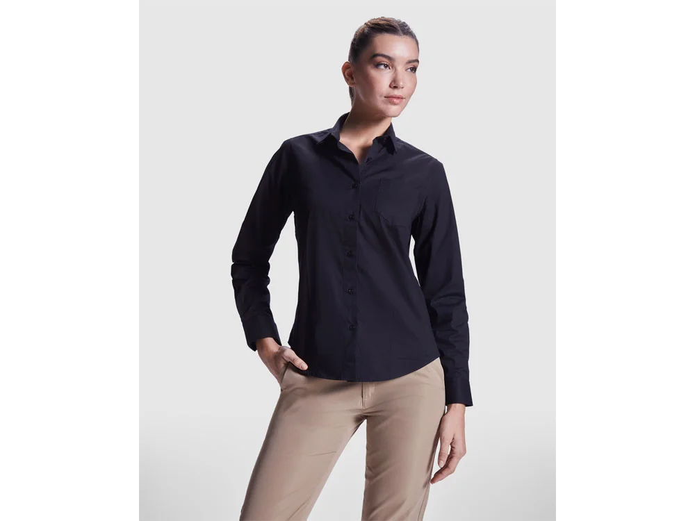 Рубашка Moscu женская черный M - фото 7