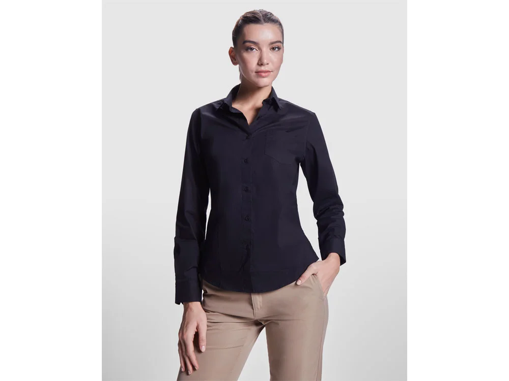 Рубашка Moscu женская черный L - фото 5