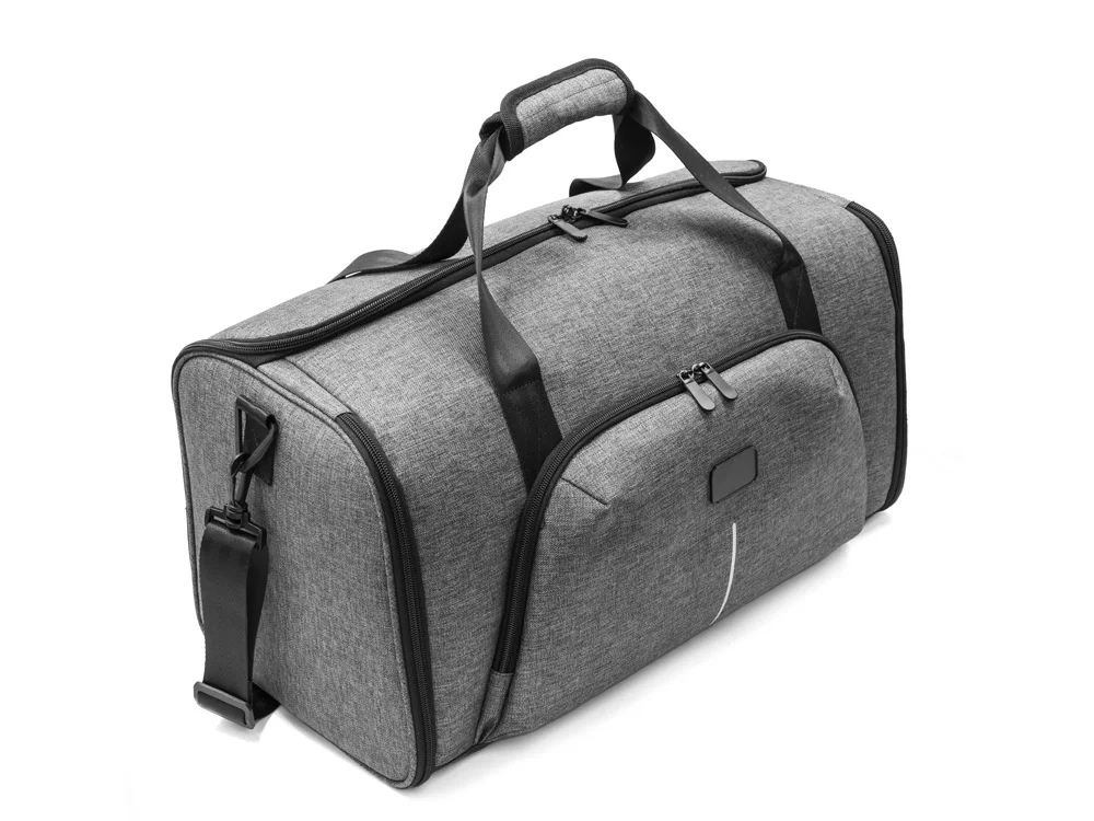 Водостойкая складывающаяся универсальная сумка Tourister серый - фото 2