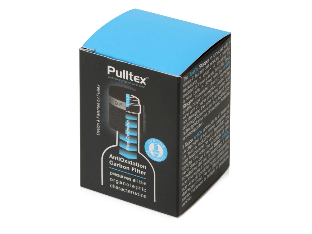 Пробка для вина Anti OX черный - фото 6