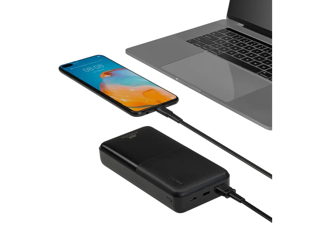 Внешний аккумулятор с быстрой зарядкой VA2571 20000 mAh черный - фото 13