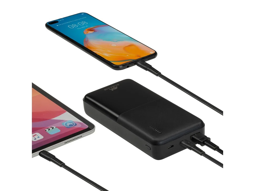 Внешний аккумулятор с быстрой зарядкой VA2571 20000 mAh черный - фото 14