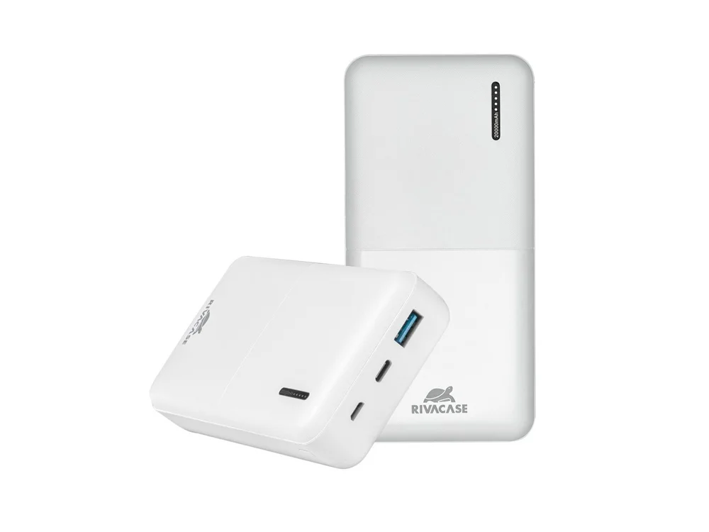 Внешний аккумулятор с быстрой зарядкой VA2571 20000 mAh белый - фото 12