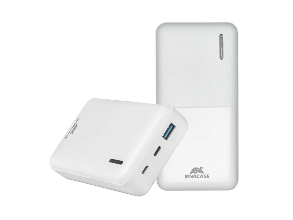 Внешний аккумулятор с быстрой зарядкой VA2571 20000 mAh белый - фото 8