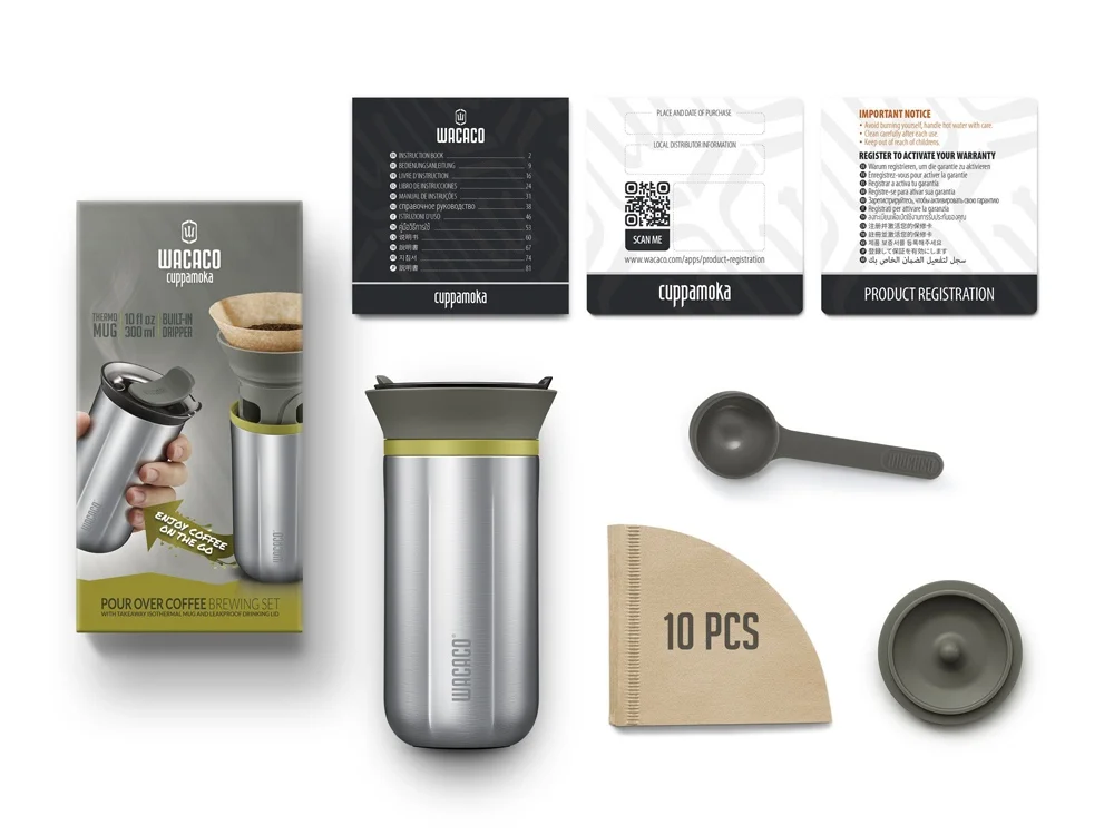 Ручная мини-кофеварка «Cuppamoka» - фото 2