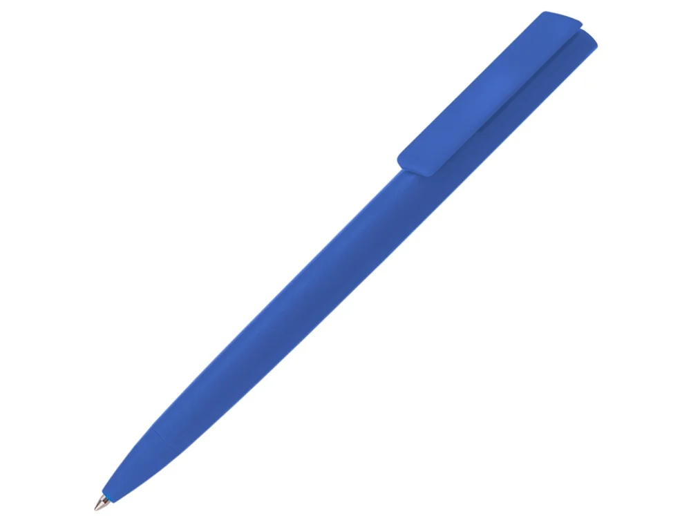 Ручка пластиковая шариковая Taper Solid синий - фото 1