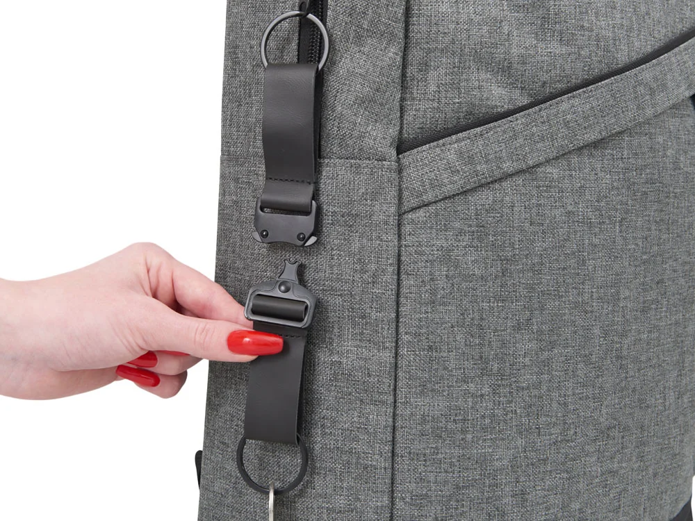 Брелок-ремувка с застежкой Ninja черный - фото 5