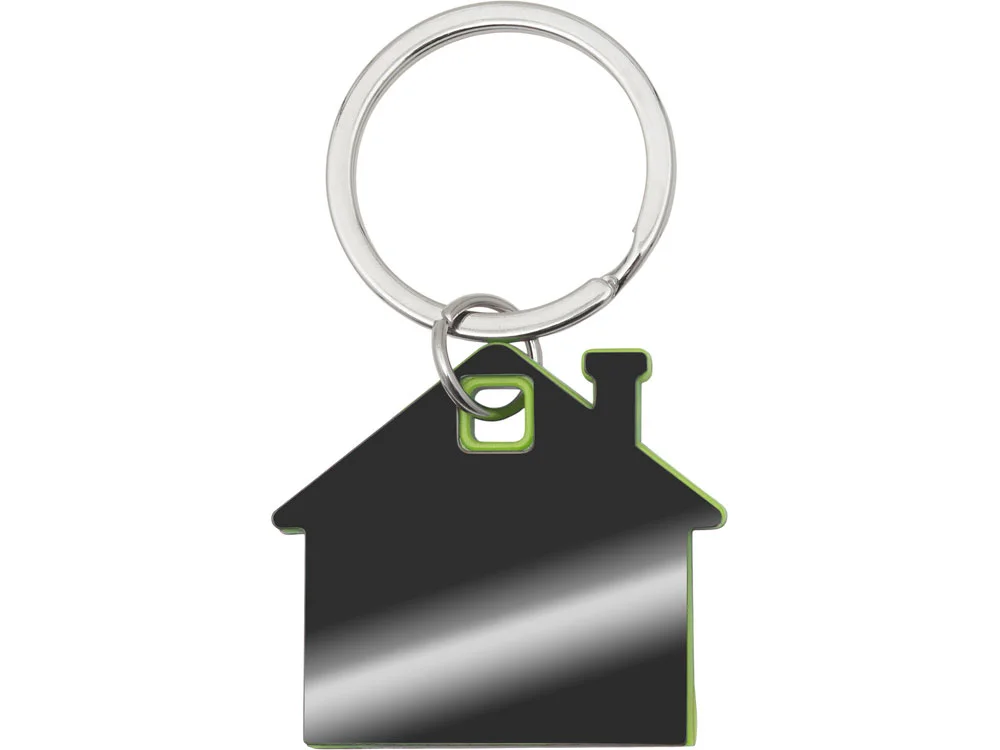 Брелок SteelPop House цвет вороненой стали/зеленое яблоко - фото 2
