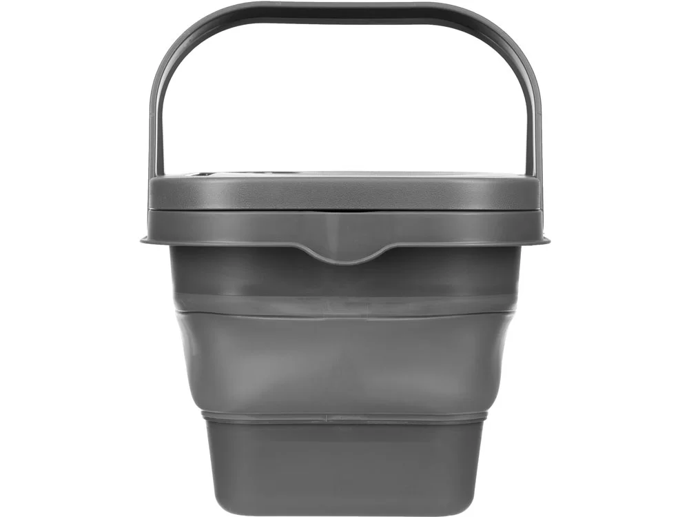 Складная корзинка для пикника со столиком Flod темно-серый - фото 7