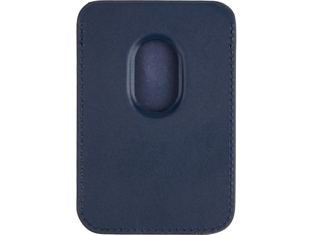 Магнитный картхолдер Cairo для iPhone и других смартфонов темно-синий - фото 4
