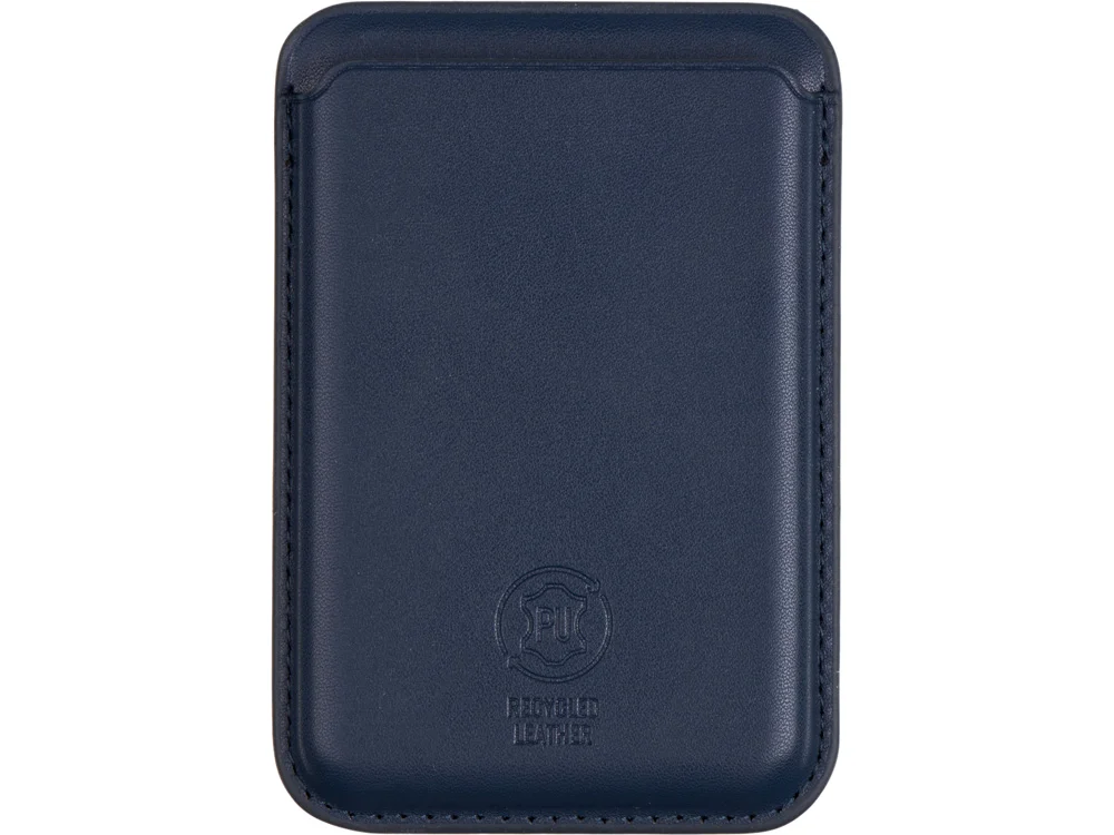 Магнитный картхолдер Cairo для iPhone и других смартфонов темно-синий - фото 5