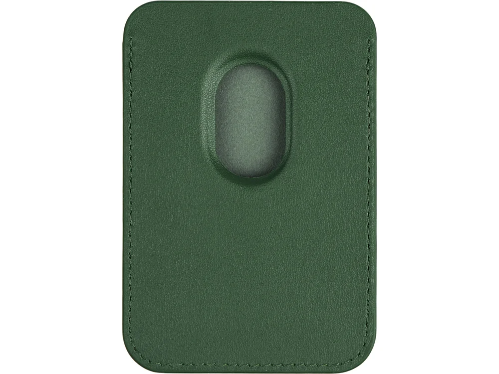 Магнитный картхолдер «Cairo» для iPhone и других смартфонов, темно-зеленый - фото 5