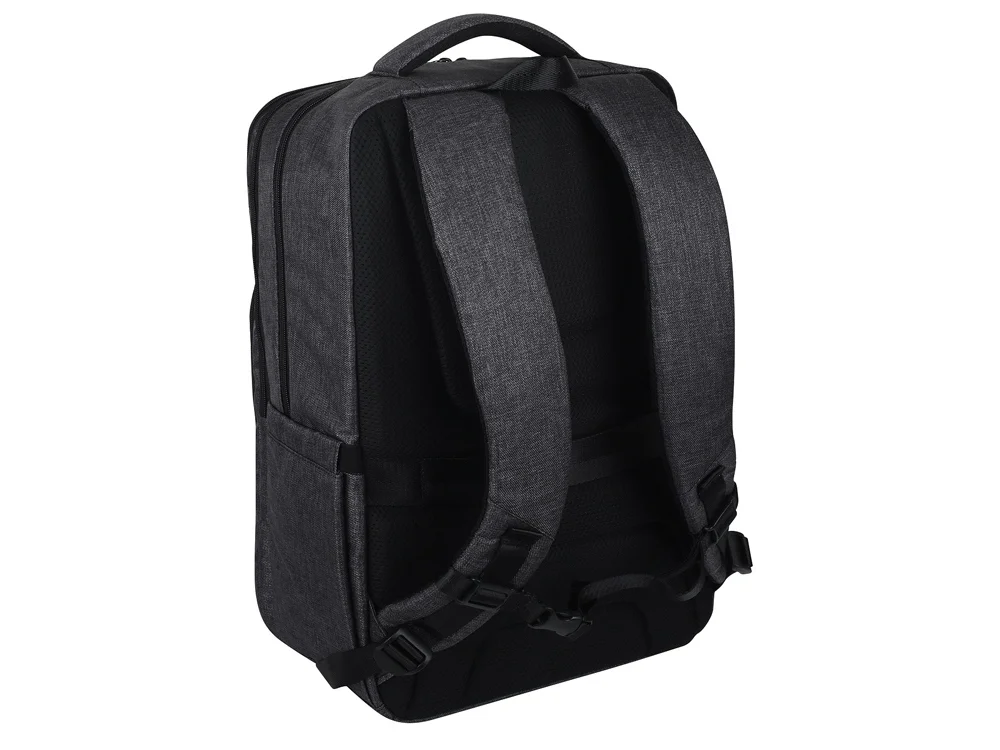 Рюкзак Backpack для ноутбука 17 темно-серый - фото 4