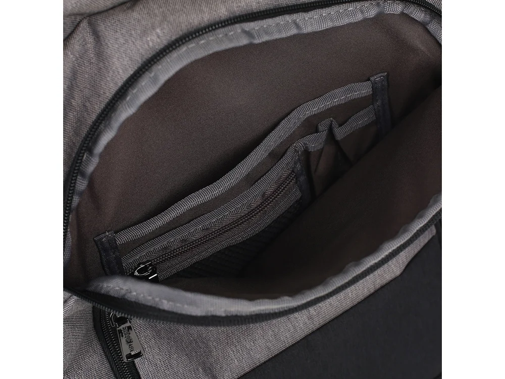 Рюкзак Backpack для ноутбука 14", темно-серый/черный - фото 5