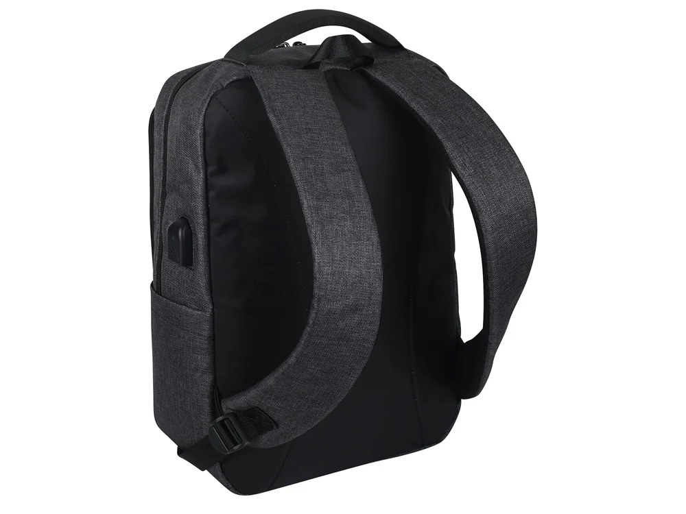 Рюкзак Backpack для ноутбука 14", темно-серый - фото 4