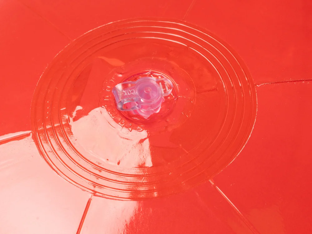 Надувной пляжный мяч Kipar красный - фото 2