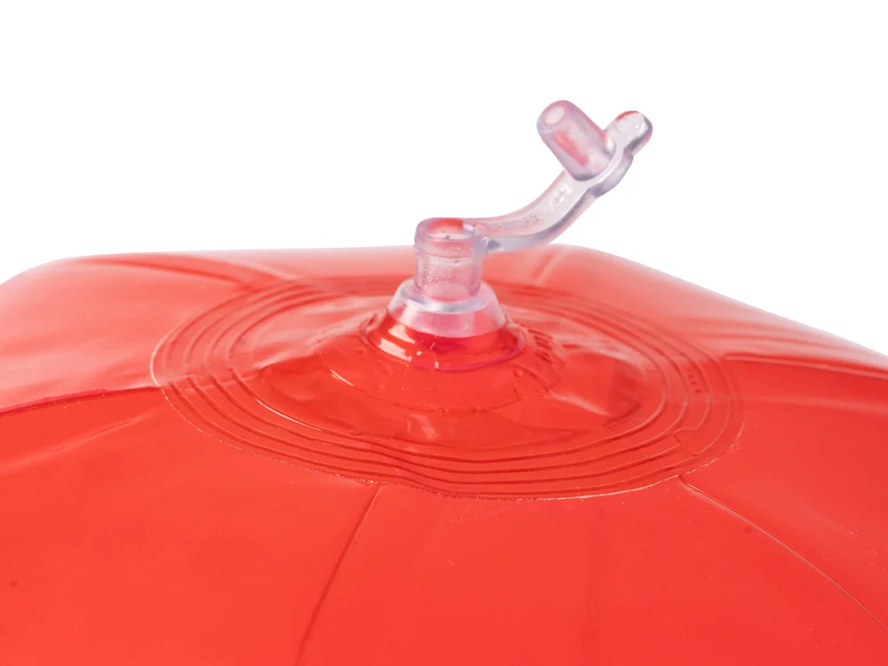 Надувной пляжный мяч Kipar красный - фото 3