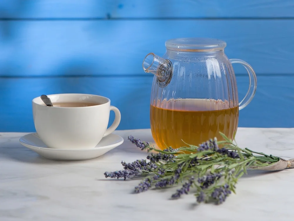 Стеклянный заварочный чайник с гранями «Prism», прозрачный, 1000 мл - фото 10