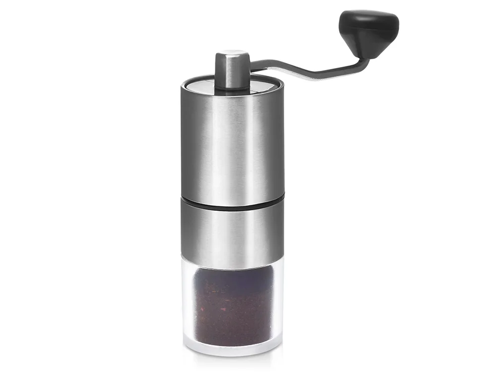 Механическая кофемолка Alegría серебристый 70 мл