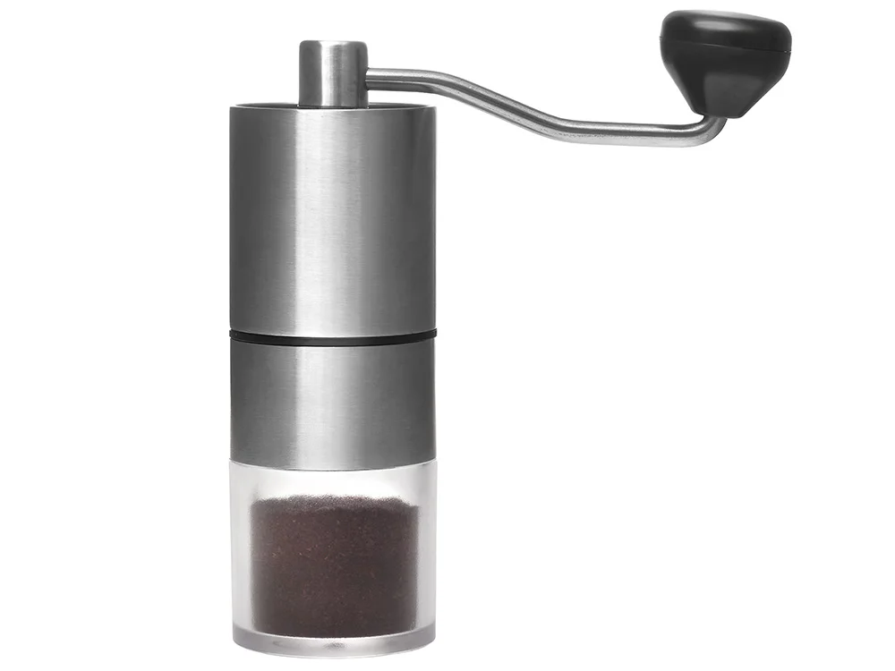 Механическая кофемолка Alegría серебристый 70 мл - фото 2