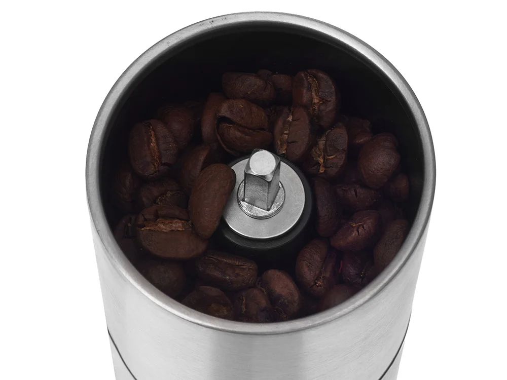 Механическая кофемолка Alegría серебристый 70 мл - фото 6