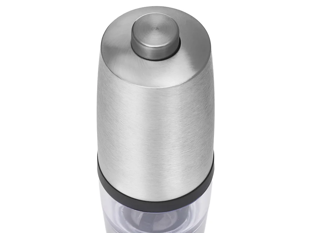 Электрическая мельница для специй на батарейках Origanum серебристый - фото 3