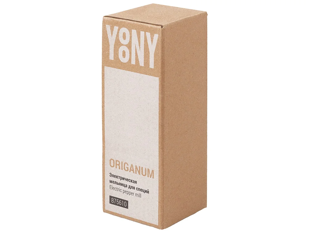 Электрическая мельница для специй на батарейках Origanum серебристый - фото 7