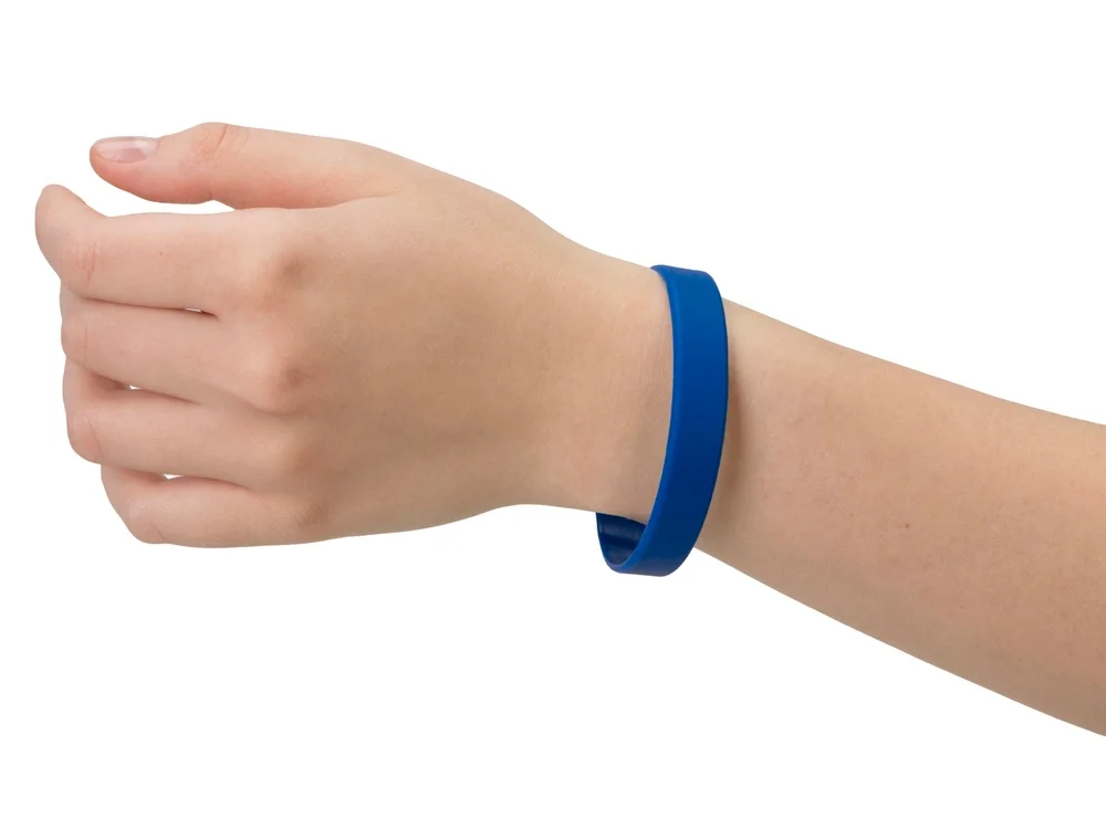 Силиконовый браслет «Forest», синий - фото 4