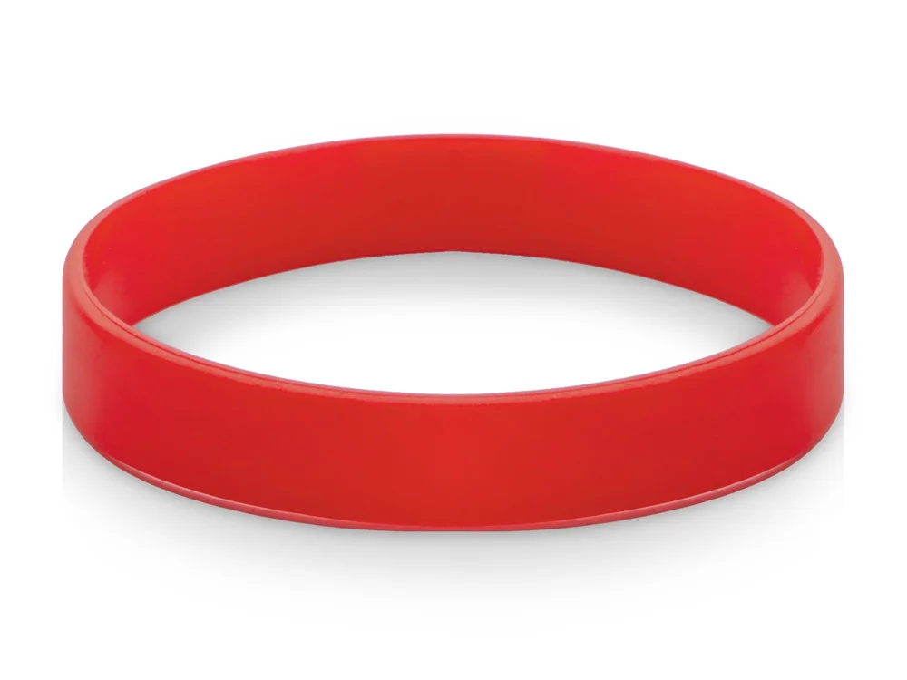 Силиконовый браслет Forest красный - фото 2