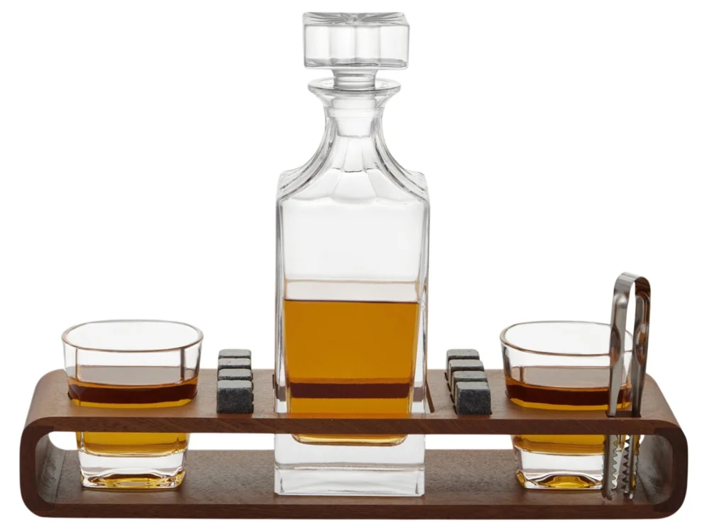 Подарочный набор для виски Whiskey Wonder коричневый прозрачный - фото 4