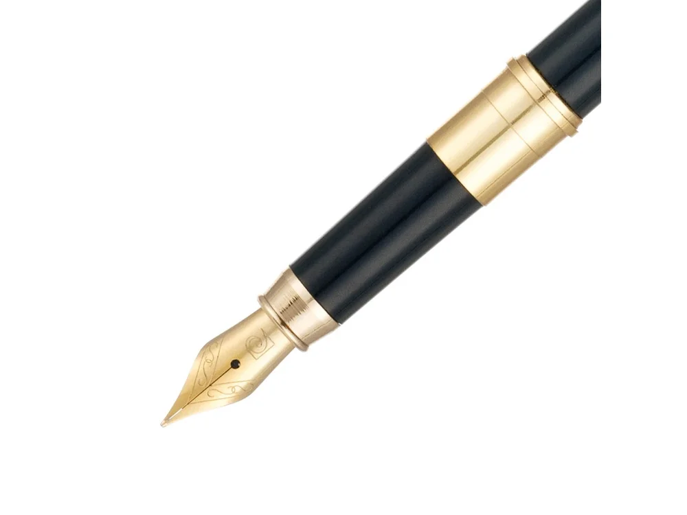 Ручка 2 в 1 шариковая и перьевая Combi Pen черный - фото 11