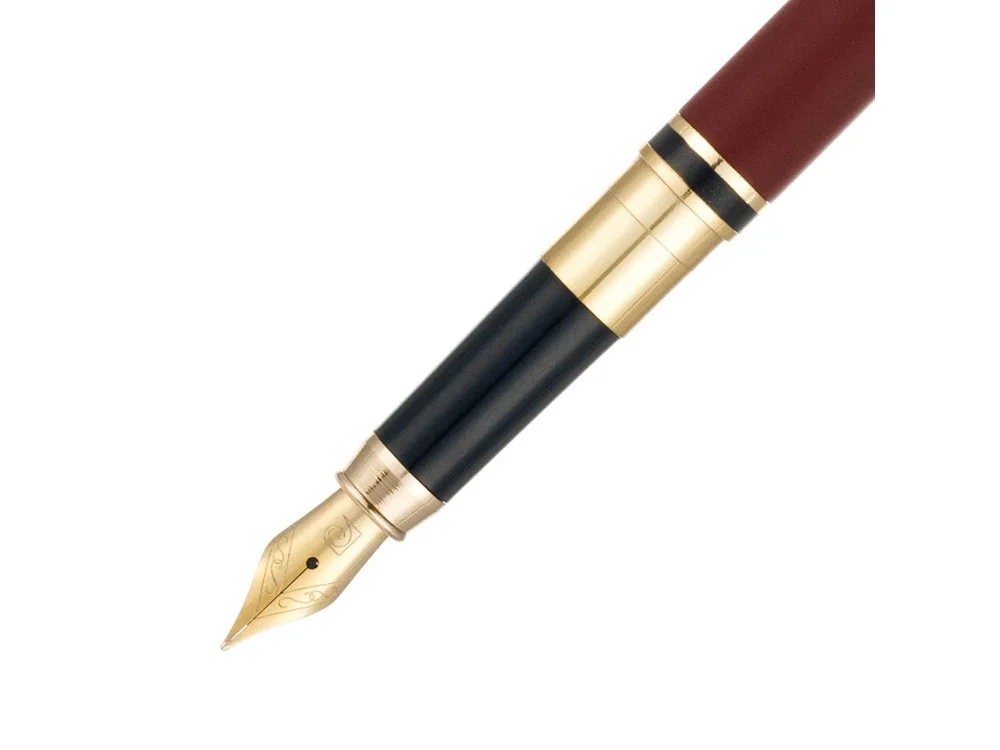 Ручка 2 в 1 шариковая и перьевая Combi Pen терракотовый - фото 11