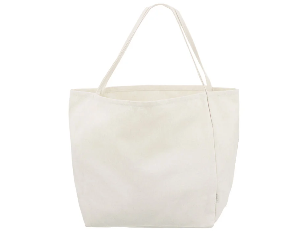 Шопер-оверсайз Grossbag из переработанного хлопка 340 г/м2 натуральный - фото 2