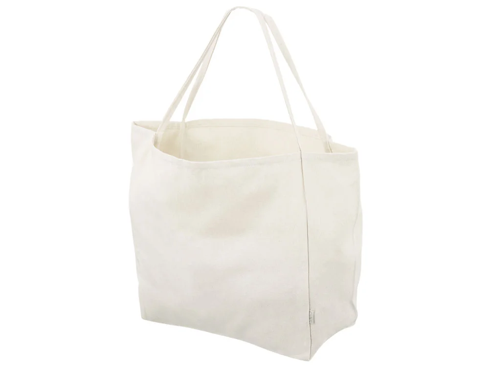 Шопер-оверсайз Grossbag из переработанного хлопка 340 г/м2 натуральный - фото 3