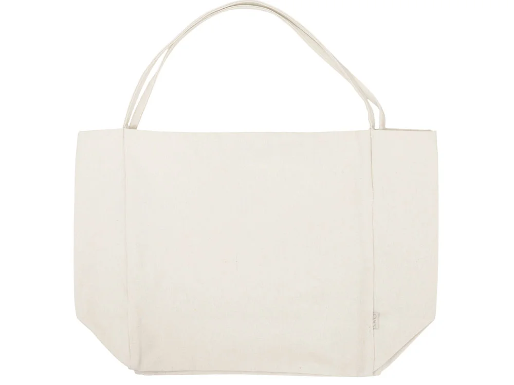 Шопер-оверсайз Grossbag из переработанного хлопка 340 г/м2 натуральный - фото 4