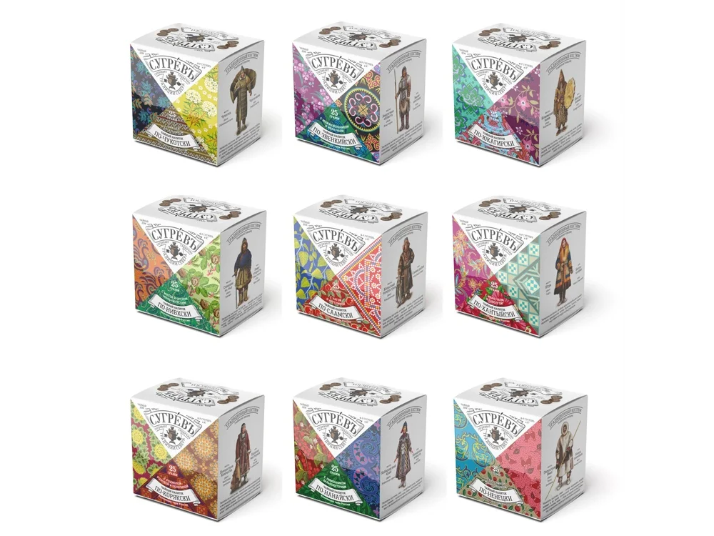 Подарочный набор c чаем «Сокровища Севера» в деревянной шкатулке, натуральный - фото 4