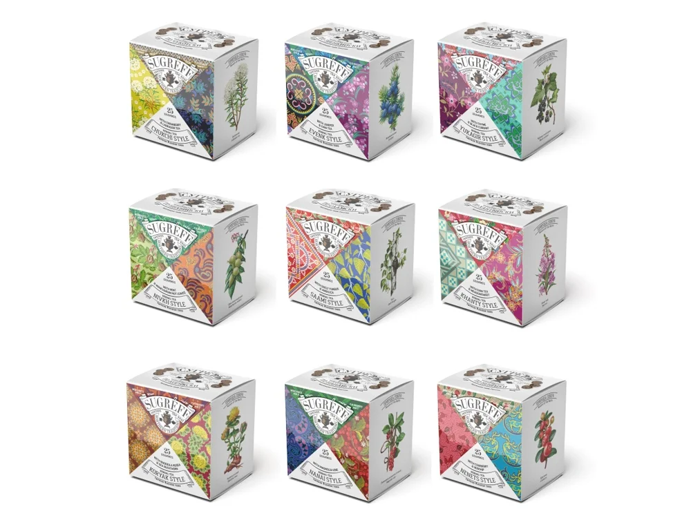 Подарочный набор c чаем «Сокровища Севера» в деревянной шкатулке, натуральный - фото 5