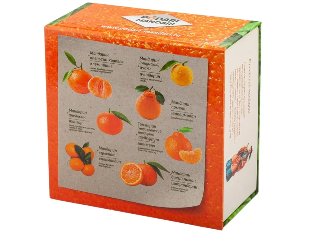 Подарочный набор с чаем и сладостями ПодариМандари мультиколор - фото 5