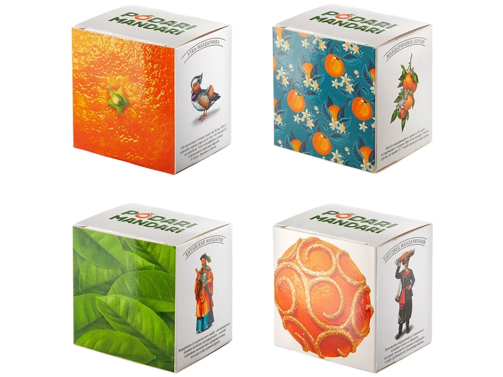 Подарочный набор с чаем и сладостями ПодариМандари мультиколор - фото 6