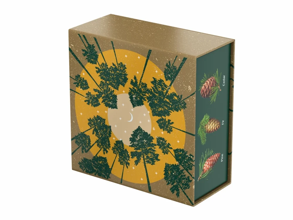 Подарочный набор c чаем «С сосновым годом!», мультиколор - фото 6