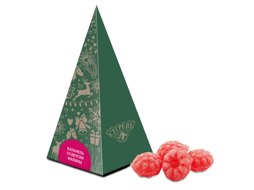 Карамель леденцовая со вкусом апельсина в подарочной упаковке - фото 3