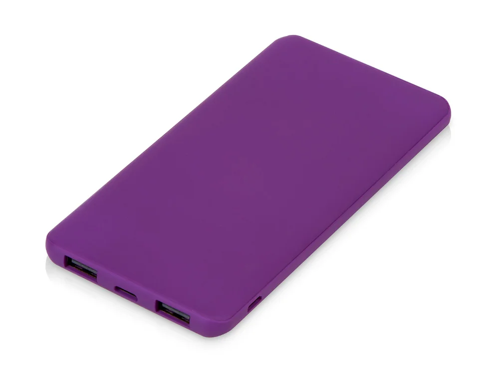 Подарочный набор COLOR IT c блокнотом ручкой и повербанком 5000 mAh фиолетовый - фото 4
