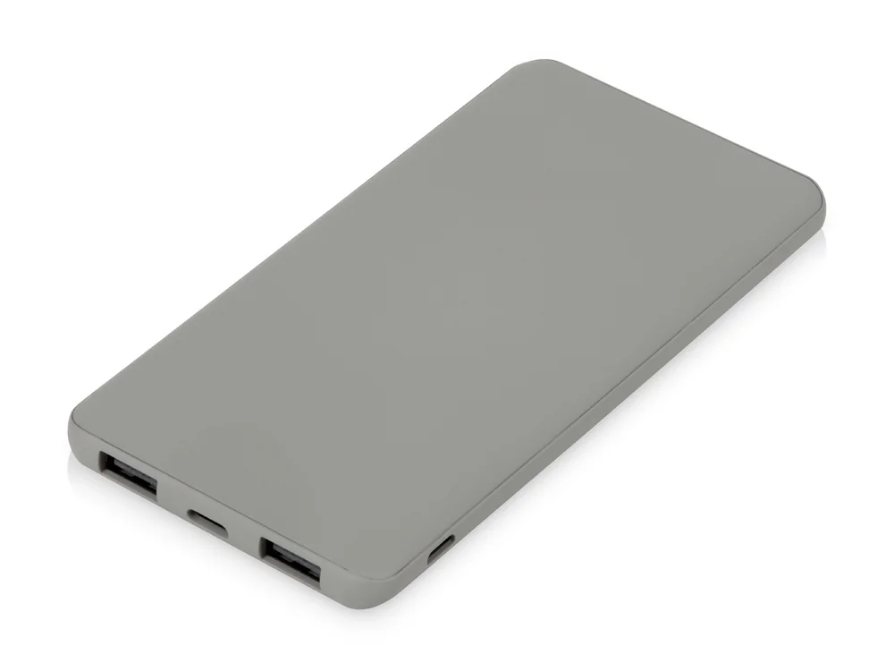 Подарочный набор COLOR IT с бутылкой для воды и повербанком 5000 mAh серый 600 мл - фото 4