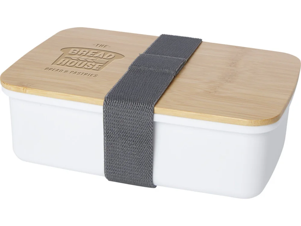 Ланч-бокс Mangi белый 750 мл - фото 6