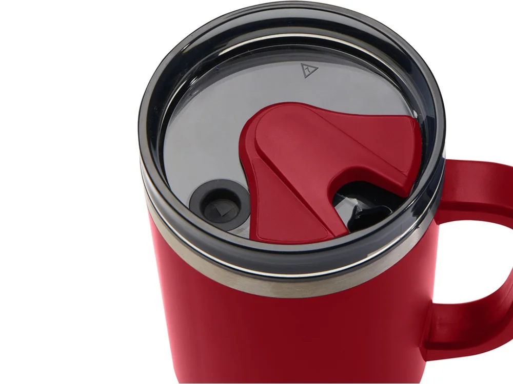 Термокружка Melbourne переработанная сталь 1200 мл красный - фото 5