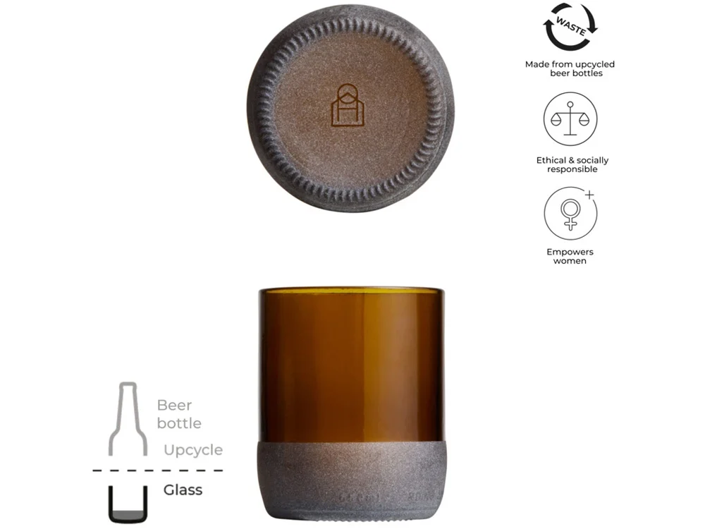 Набор бокалов коричневый 2 х 160 - фото 2